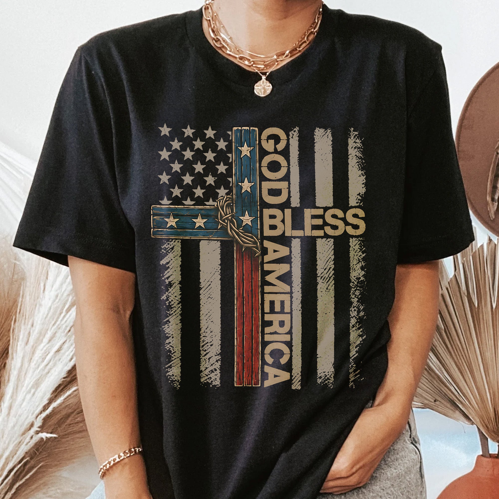 Cross-God-Bless-America-Shirt-2