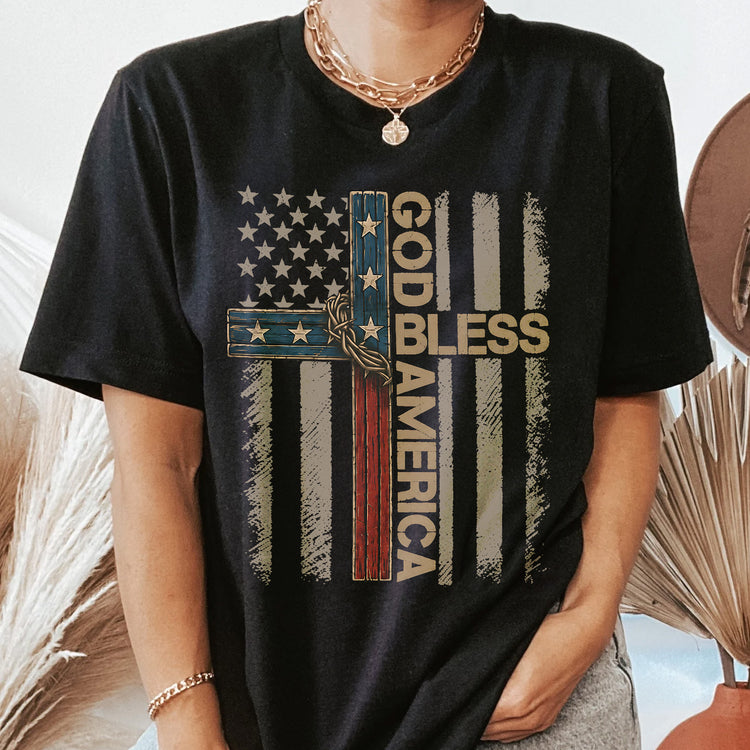 Cross-God-Bless-America-Shirt-2