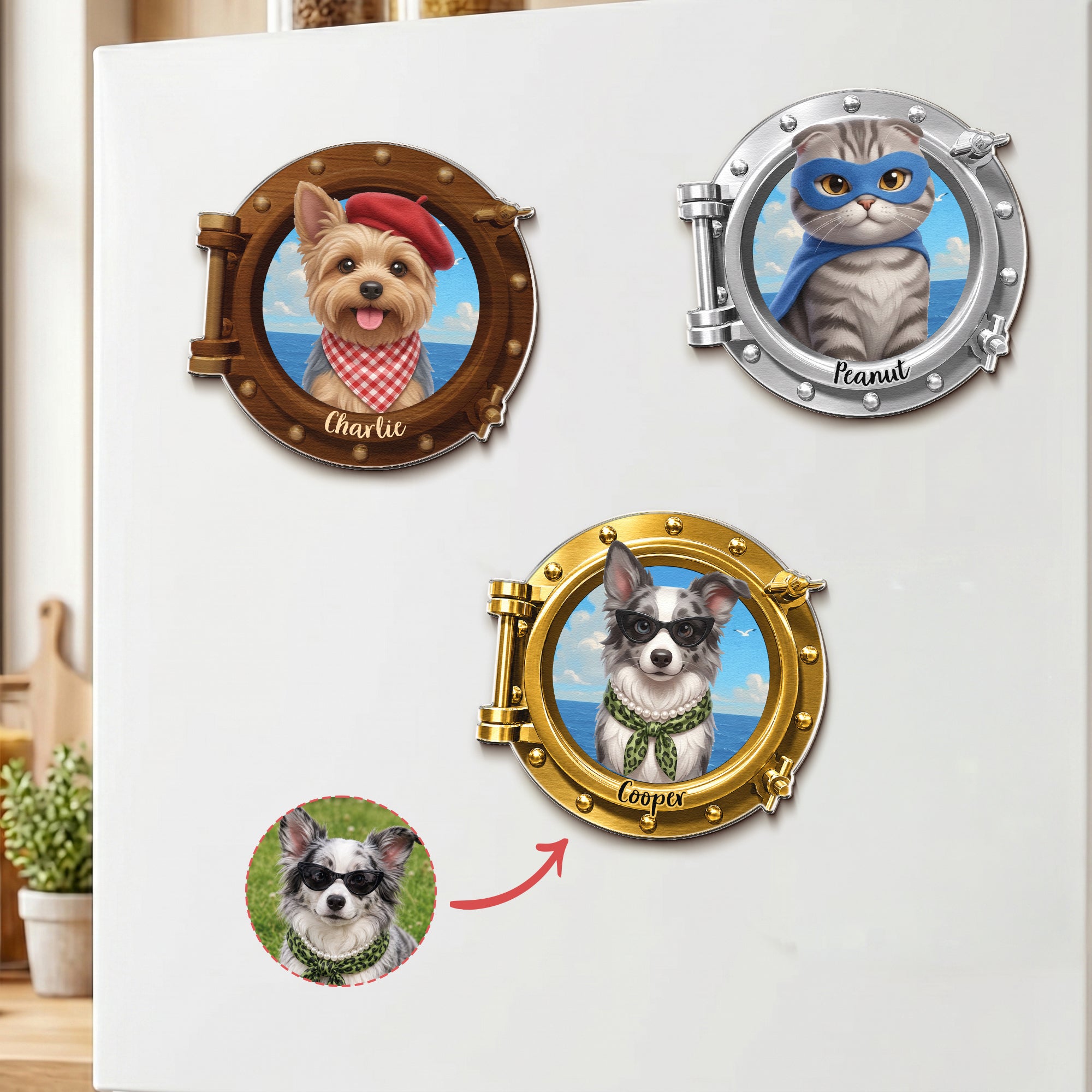 Cruise-Door-Decor-Custom-Pet-Cartoon-Themed-Porthole-Personalized-Magnet-1