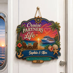Cruise-Door-Signs-Stateroom-Decor-Cruising-Couple-Vacation,-Honey-Moon-Personalized-Wood-Sign