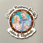 Cruise-Partners-For-Life-Custom-Couple-Photo-Watercolor-Personalized-Magnet-3