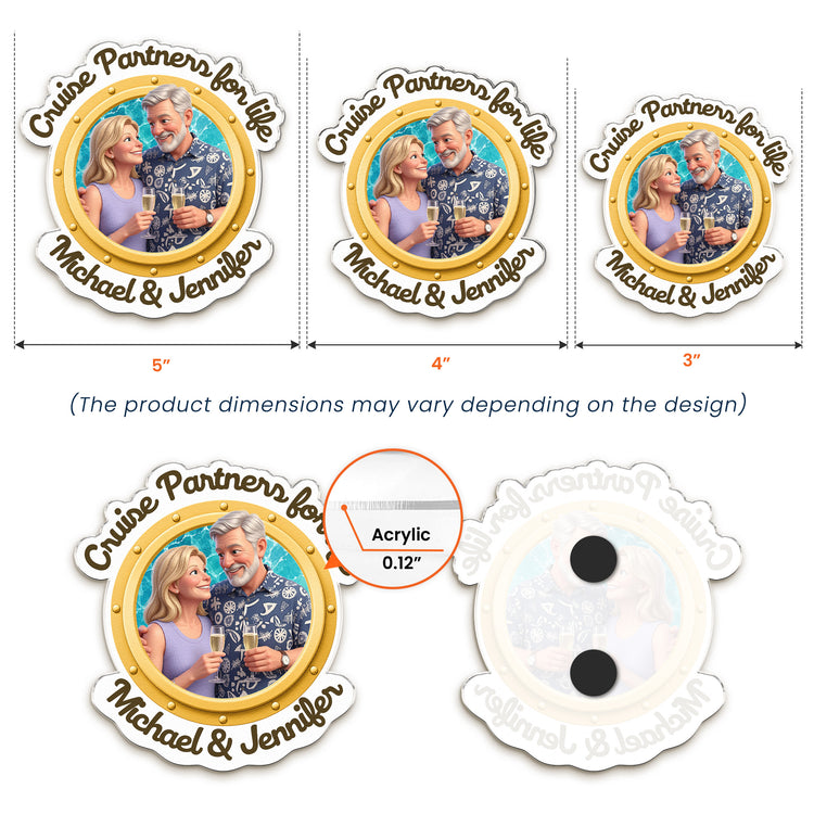 Cruise-Partners-For-Life-Custom-Photo-3D-Style-Personalized-Magnet-5