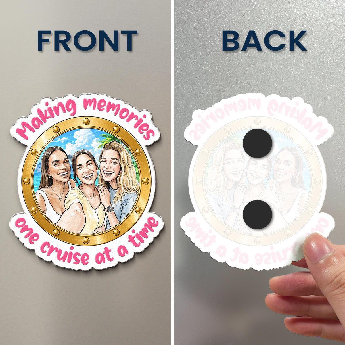 Cruising-Besties-Cruise-Door-Decor-Friendship-Summer-Gifts-Personalized-Magnet-4