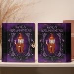 Crystal Magic Gems - Personalized Wooden Book Box