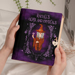 Crystal Magic Gems - Personalized Wooden Book Box
