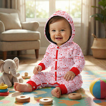 Cupid Says 67 - Trend Genz Genx Slang Couples Six Seven - Personalized Hooded Jumpsuit