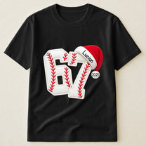 Custom 67 Six Seven Slang Meme For Sport Lovers Kids Teenagers - Personalized Shirt