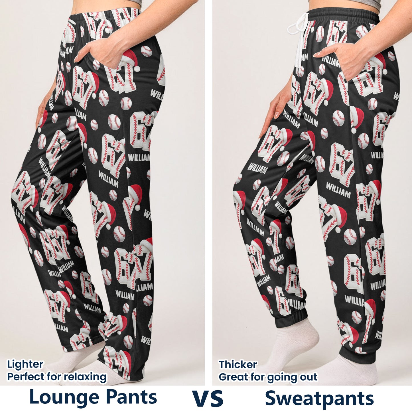 Custom 67 Slang Meme For Sport Lovers Kids Teenagers & Adults - Personalized Sweatpants, Lounge Pants With Pockets