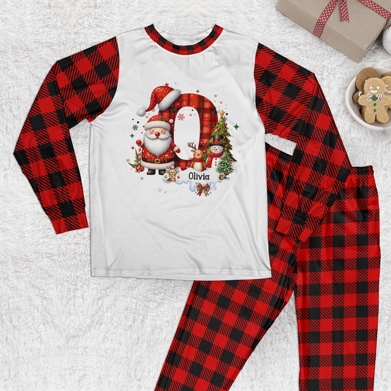 Family Is The Heart Of Christmas - Family Personalized Custom All Over Print Adult Short Sleeve Sweater - Christmas Gift For Family Members main image 1