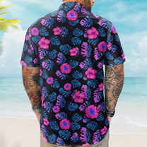 Custom Big Face Funny Photo Tropical Hawaii For Men, Women - Custom Photo Hawaiian Shirts