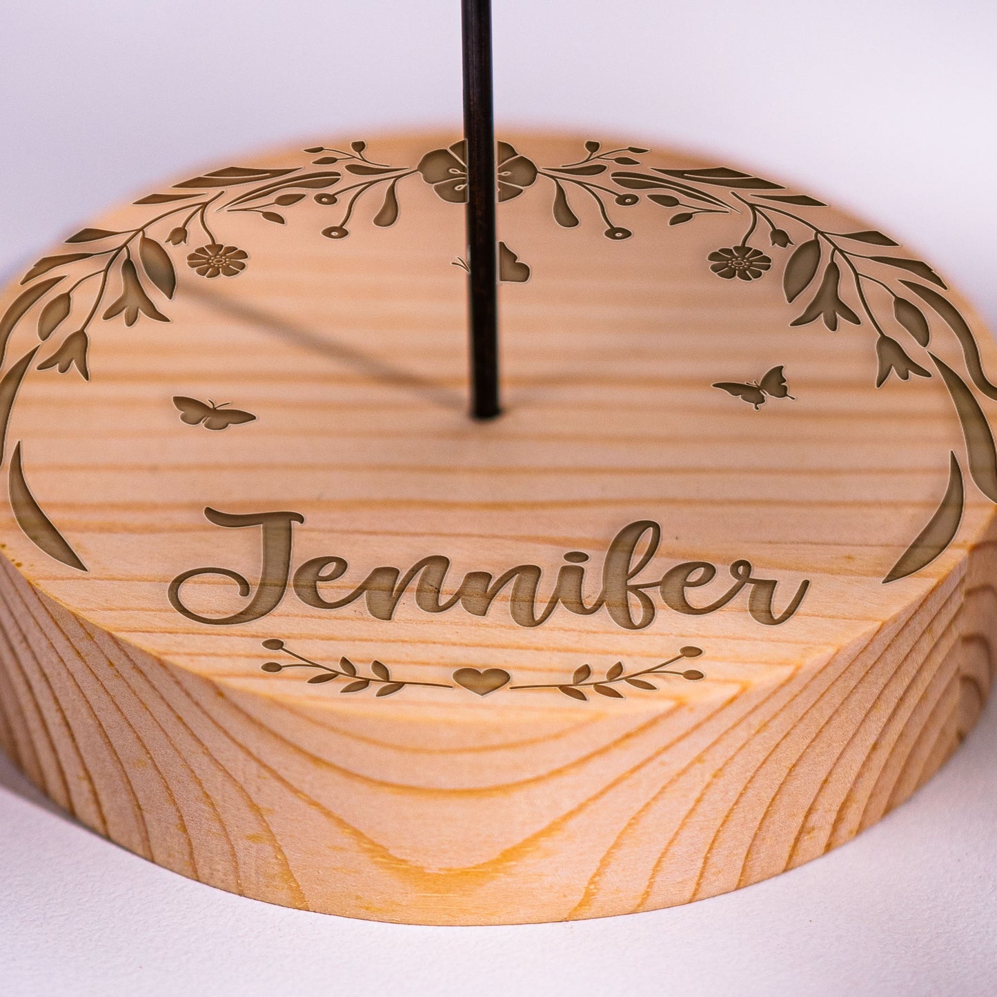 Custom Birth Flower - Custom Stained Glass Birth Flower Suncatcher