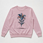 Custom Birth Flower For Her Leopart Printed Denim Birth Flower - Personalized Shirt