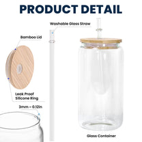 Custom Birth Flower Gift For Her, Wife, Daughter, Friends, Sisters - Personalized Clear Glass Cup