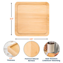 Custom Birth Flower - Personalized Wooden Coaster