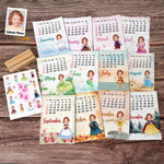 Custom Calendar For Princess Kid - Personalized Photo Easel Calendar