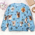 Custom Cartoon Dog Gift For Dog Lovers New Version- Personalized 3D Printed Sweatshirt