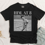 Custom Childhood Photo Of Him, Her - Personalized Photo Couple Matching Comfort Tee