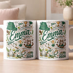 Custom College University Gift For Graduation - Personalized Mug