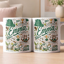 Custom College University Gift For Graduation - Personalized Mug