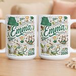 Custom College University Gift For Graduation - Personalized Mug