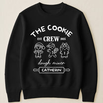 Custom Cookie Crew Matching Family Christmas Shirts - Personalized Shirt