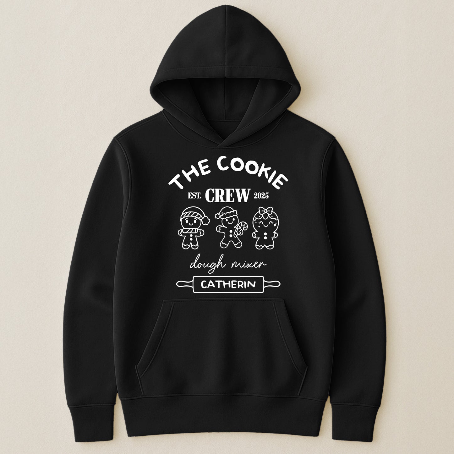 Custom Cookie Crew Matching Family Christmas Shirts - Personalized Shirt
