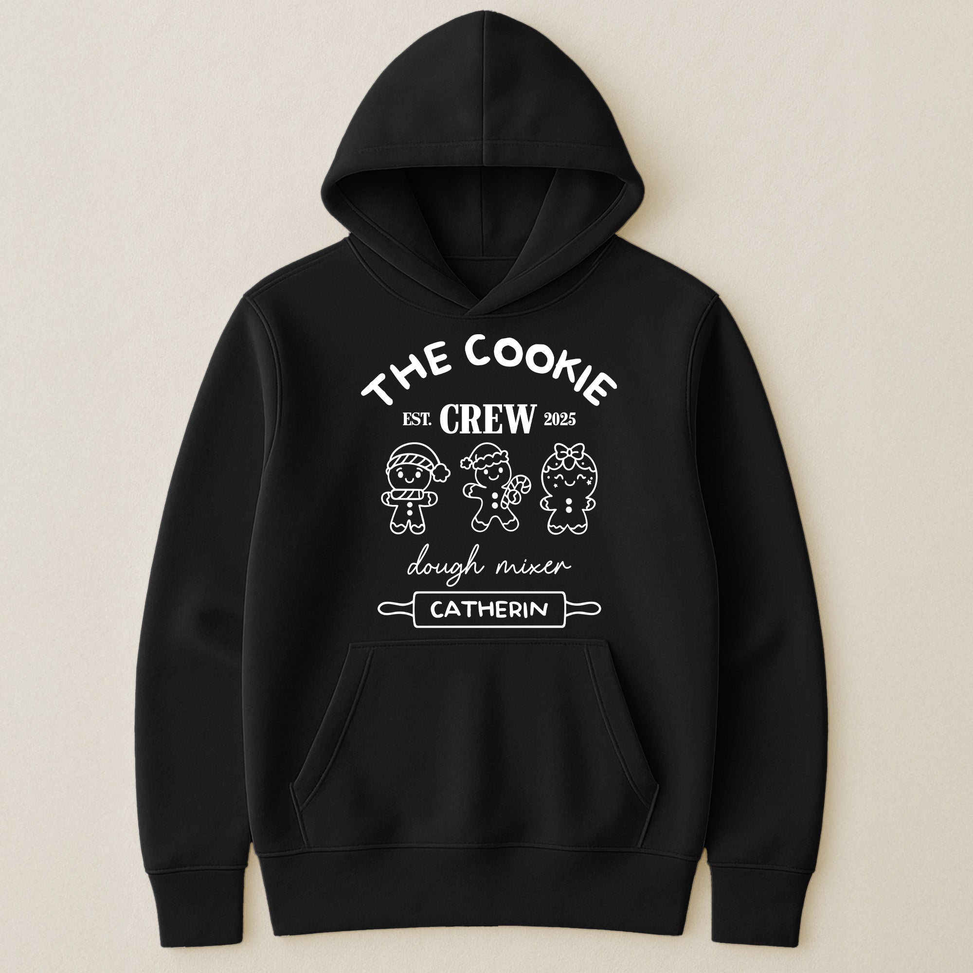 Custom Cookie Crew Matching Family Christmas Shirts - Personalized Shirt