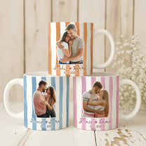 Custom Couple Photo Anniversary Gift Valentine's Day Gift - Personalized Photo Mug