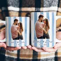Custom Couple Photo Anniversary Gift Valentine's Day Gift - Personalized Photo Mug