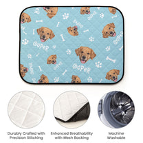 Custom Dog Funny Face - Personalized Photo Dog Cooling Mat