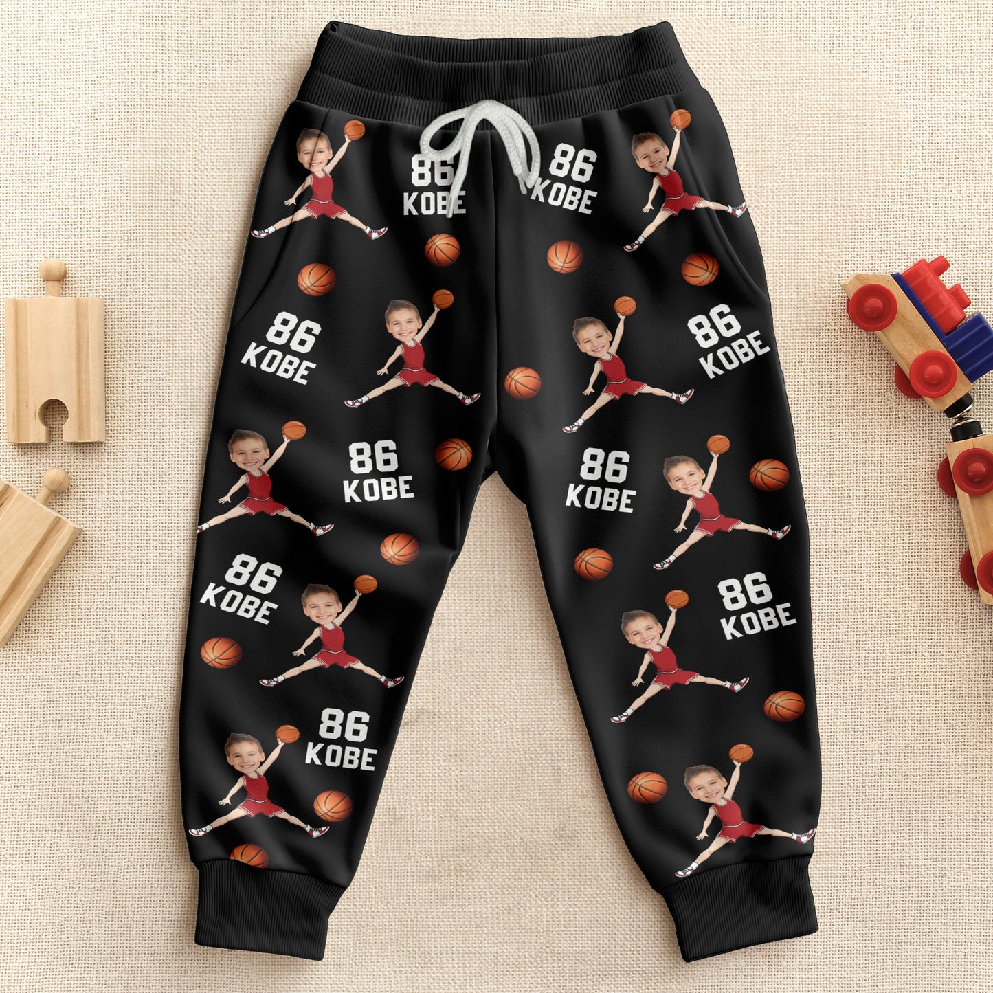 Custom Face Basketball Lovers - Personalized Sweatpants