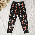 Custom Face Basketball Lovers - Personalized Sweatpants, Gift for Him, Gift for Son
