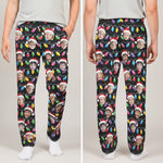 Custom Face Christmas Family Silly Xmas - Personalized Photo Lounge Pants