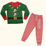 Custom Face Funny Elf - Personalized Photo Pajama Set