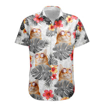 Custom Face Funny Photo Tropical Aloha For Pet Lovers - Custom Photo Hawaiian Shirts