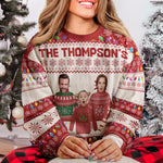 Custom Face Funny Silly Family, Friends, Co-Workers - Personalized Ugly Sweater