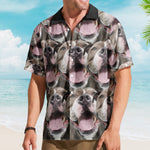 Custom Face Funny Summer For Dog Lovers - Personalized Photo Hawaiian Shirt