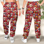 Custom Face Funny Ugly For Family Christmas - Personalized Photo Sweatpants