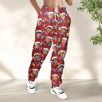 Custom Face Funny Ugly For Family Christmas - Personalized Photo Sweatpants