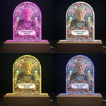 Custom Face Stained Glass - Personalized Photo LED Light