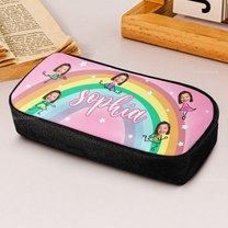 Custom Face With Kids' Pencil Case - Personalized Photo Pencil Case