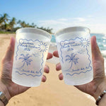 Custom Family Beach Vacation Cups - Family Trip, Friends Trip, Summer Trip - Personalized Cups