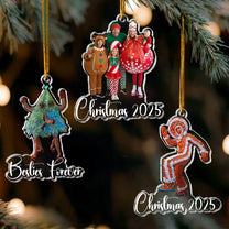 Custom Family Photo Christmas - 1st Baby, Family, Couples, Pet Lovers - Personalized Acrylic Photo Ornament