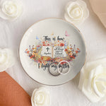 Custom Favorite Bible Verse This Is How I Fight My Battles - Personalized Jewelry Dish
