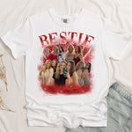 Custom Funny Friends, Besties Photos - Gift For Best Friend - Personalized Photo Comfort Tee