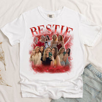 Custom Funny Friends, Besties Photos - Gift For Best Friend - Personalized Photo Comfort Tee