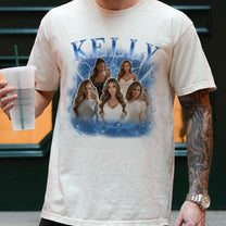 Custom Funny Girlfriend - Gift For Boyfriend, Husband - Personalized Photo Comfort Tee