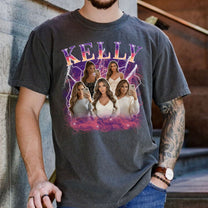 Custom Funny Girlfriend - Gift For Boyfriend, Husband - Personalized Photo Comfort Tee