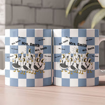 Custom Funny Seagulls Teacher - Personalized Mug