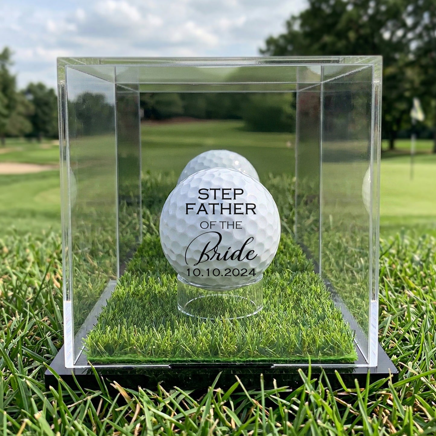 Custom Golf Ball Wedding Gift - Personalized Golf Ball